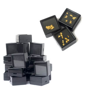 Boite Noire En Plastique Et Verre Pour Collection Et Presentation