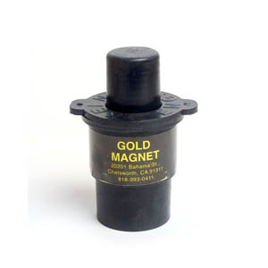 Gold magnet ou aimant pour récupérer la magnétite